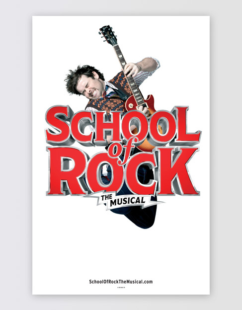 School of Rock Merchandise | Window Card