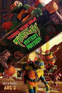 Teenage Mutant Ninja Turtles: Mutant Mayhem (2023)  Dual Audio Hindi (Cleaned) WEB-DL 480p [421MB] | 720p [868MB] mkv